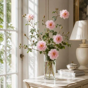 Mary Delany Rose Seeds - 30 Pack - Soft Pink Double Blooms - Fragrant English Shrub Rose - Image 2