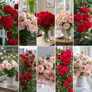 Monalisa Rose Seeds - 30 Seeds - Elegant Pink & Cream Blooms - Fragrant Garden Rose - Image 11