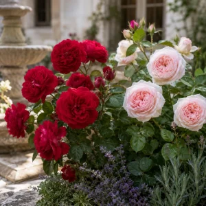 Monalisa Rose Seeds - 30 Seeds - Elegant Pink & Cream Blooms - Fragrant Garden Rose - Image 3