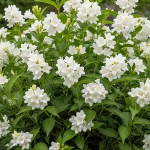 Pack of 2 White Weigela Shrub Live Plants - Reblooming Hardy Flowering Bush 6-12 Inch Tall in 4 Inch Pot, Outdoor - Image 7