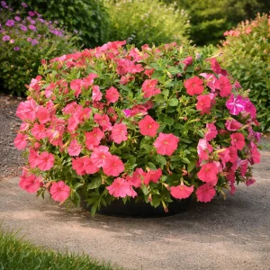 Petunia Seeds – Soft Coral Hanging Basket & Container Flowers – 20 Seeds - Image 8
