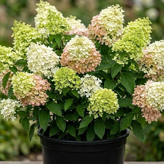 Pink Limelight Hydrangea Live Plant - Color Changing Shrub, 6-12" Tall, Quart Pot, Outdoor - Image 7