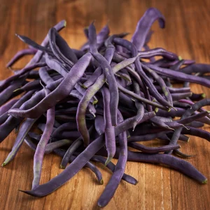 Purple French Filet Pole Bean Seeds - Heirloom, High Yield, 20 Seeds - Image 4