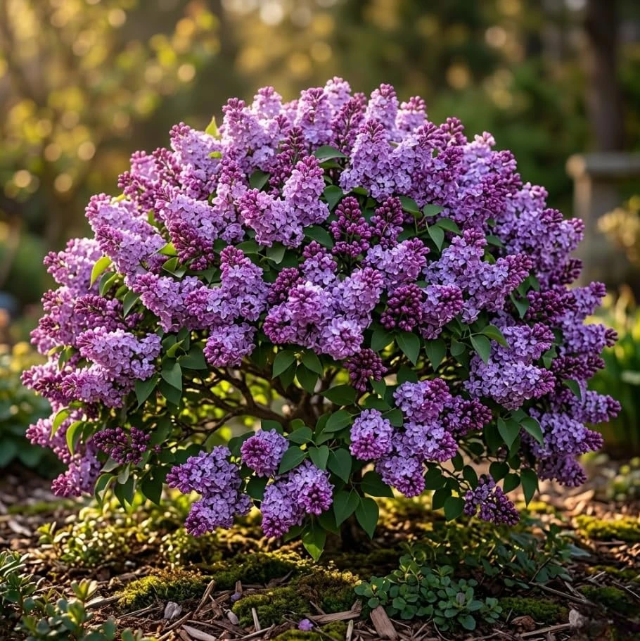 Purple Lilac Live Plant 6-12" Tall - Old Fashioned Reblooming Bush for Outdoor - Image 2