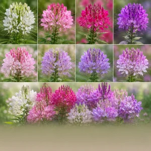Queen Mix Cleome Seeds - Mixed Spider Flower Blooms - Tall Annual - 20 Seeds - Image 5