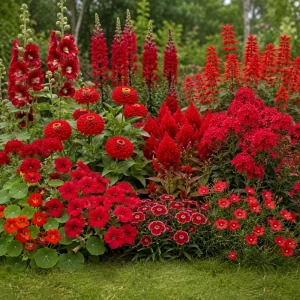Red Flower Mix Seeds - 20 Seeds - Vibrant Annual & Perennial Garden Blooms - Full Sun to Partial Shade - Image 5