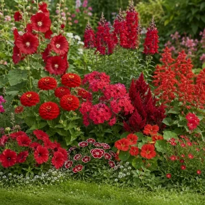 Red Flower Mix Seeds - 20 Seeds - Vibrant Annual & Perennial Garden Blooms - Full Sun to Partial Shade - Image 7