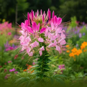 Rose Queen Cleome Seeds – Pink Spider Flower Blooms – Tall Pollinator Annual – 20 Seeds - Image 10