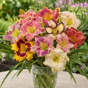 Ruffled Daylily Mix Seeds - Hemerocallis hybrida - 20 Seeds - Hardy Perennial Flower for Garden & Landscape - Image 2