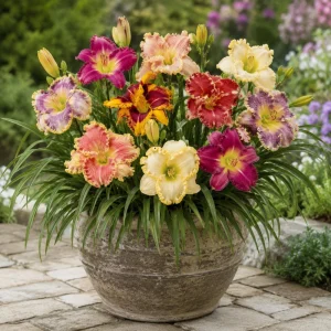 Ruffled Daylily Mix Seeds - Hemerocallis hybrida - 20 Seeds - Hardy Perennial Flower for Garden & Landscape - Image 4