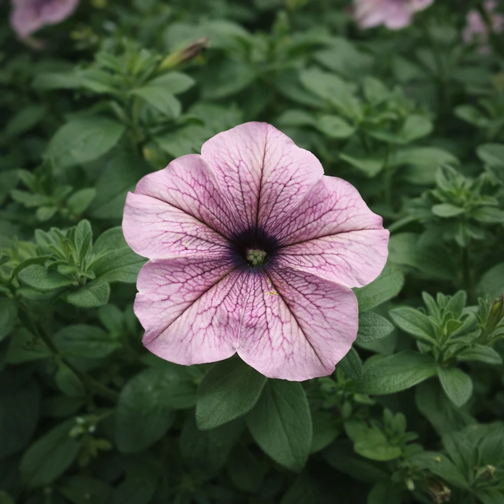 Silver Vein Trailing Petunia Seeds - Heirloom Cascading Petunia - 20 Seeds - Image 8