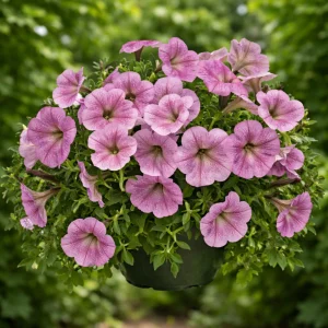 Silver Vein Trailing Petunia Seeds - Heirloom Cascading Petunia - 20 Seeds - Image 9