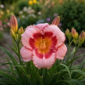 Strawberry Candy Daylily Seeds - Pink Bi-Color Hemerocallis hybrida - Fragrant Perennial Garden Flower Plant - 20 Seeds - Image 7