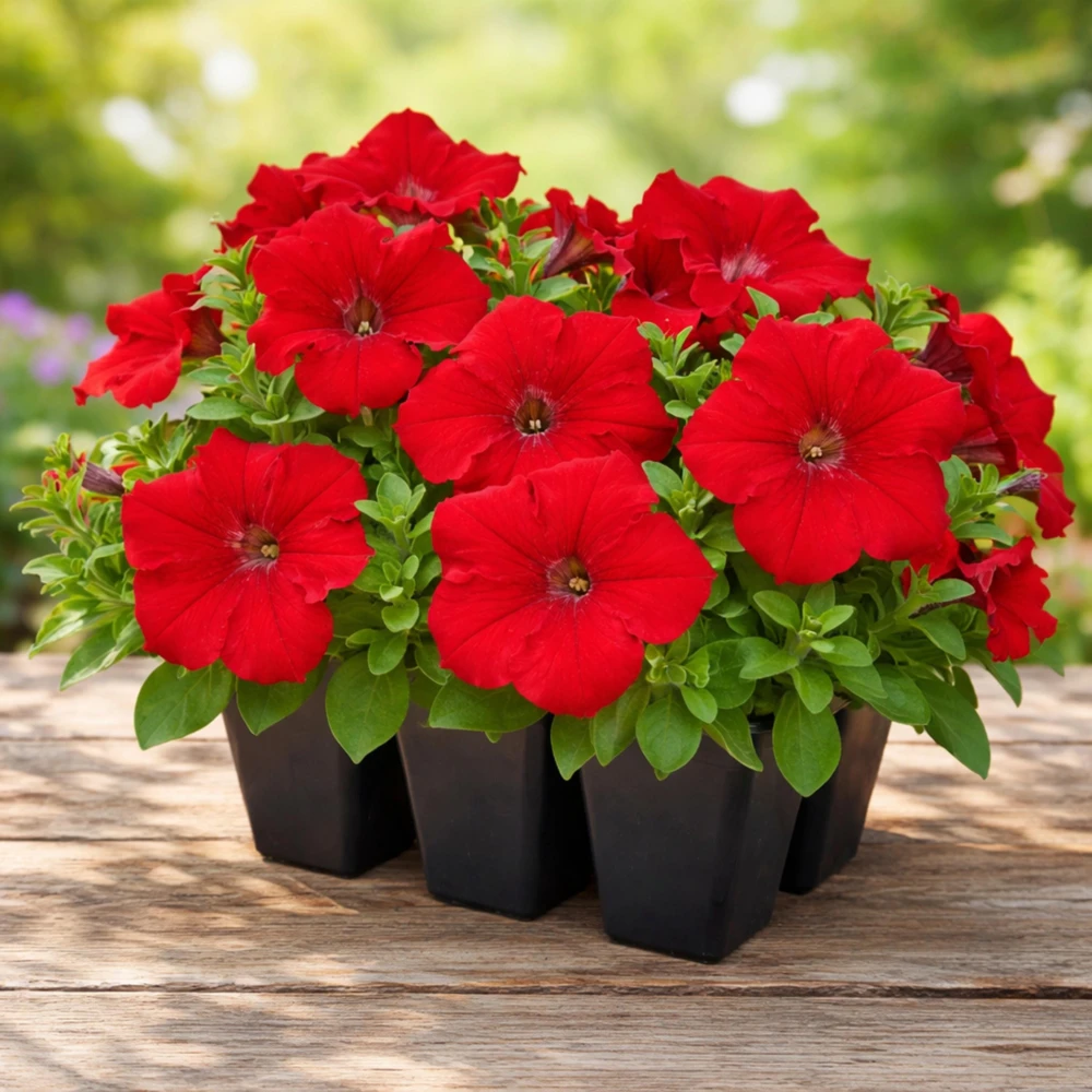 Success Red Trailing Petunia Seeds - Heirloom Cascading Petunia - Bright Red Blooms - Long Bloom Season - 20 Seeds - Image 4
