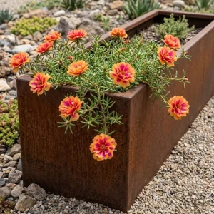 Sunset Glow Moss Rose Seeds - Portulaca grandiflora - Mixed Orange, Pink, Red, Yellow Blooms - Heat Tolerant Ground Cover Flower Seeds - 30 Seeds - Image 11