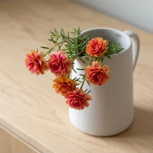 Sunset Glow Moss Rose Seeds - Portulaca grandiflora - Mixed Orange, Pink, Red, Yellow Blooms - Heat Tolerant Ground Cover Flower Seeds - 30 Seeds - Image 5
