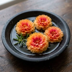 Sunset Glow Moss Rose Seeds - Portulaca grandiflora - Mixed Orange, Pink, Red, Yellow Blooms - Heat Tolerant Ground Cover Flower Seeds - 30 Seeds - Image 6
