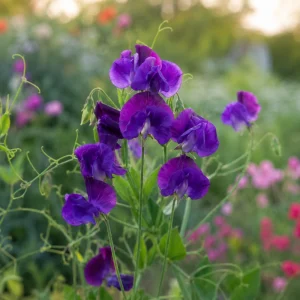 Sweet Pea My Navy Seeds - Lathyrus odoratus - 10 Seeds - Deep Blue Fragrant Climbing Flower - Image 7