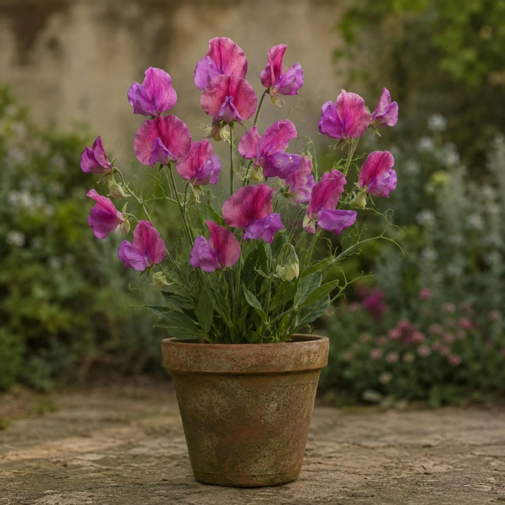 Sweet Pea Route 66 Seeds - Lathyrus Odoratus - Vibrant Fragrant Climbing Vine - 10 Seeds - Image 12