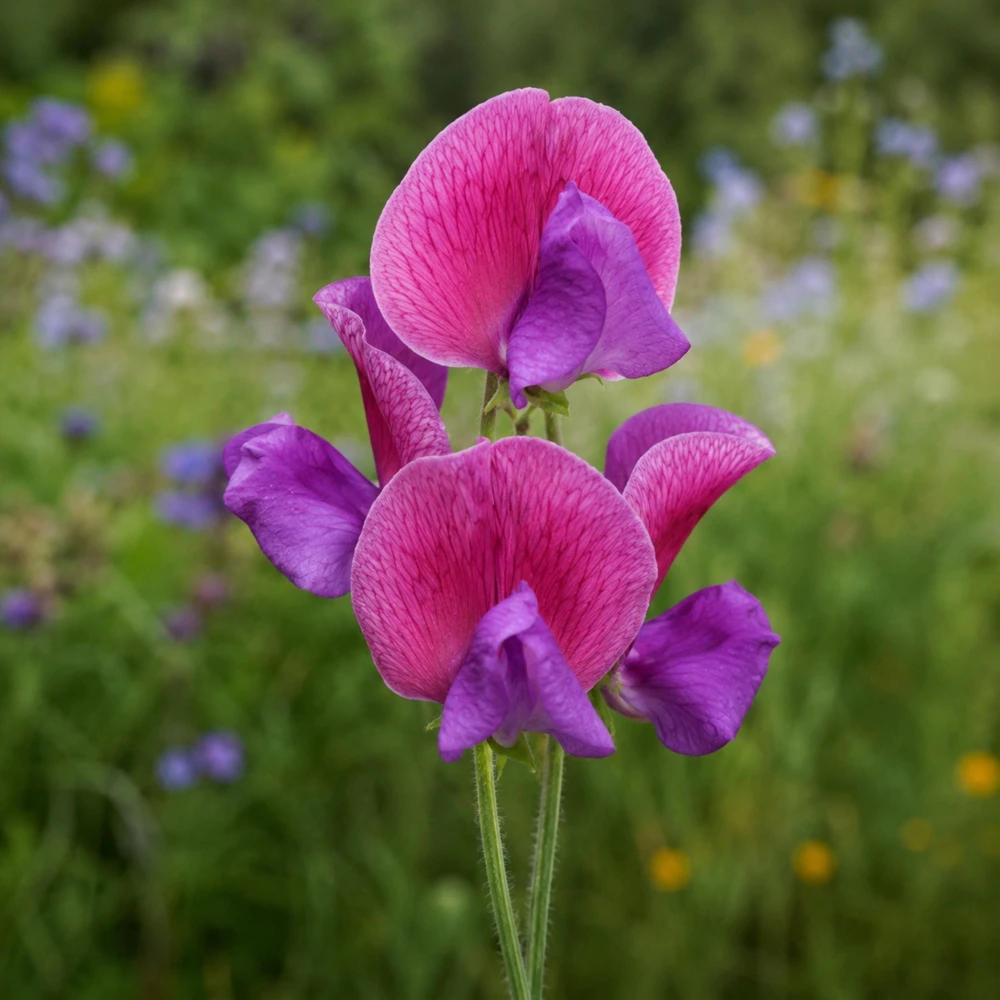 Sweet Pea Route 66 Seeds - Lathyrus Odoratus - Vibrant Fragrant Climbing Vine - 10 Seeds - Image 14