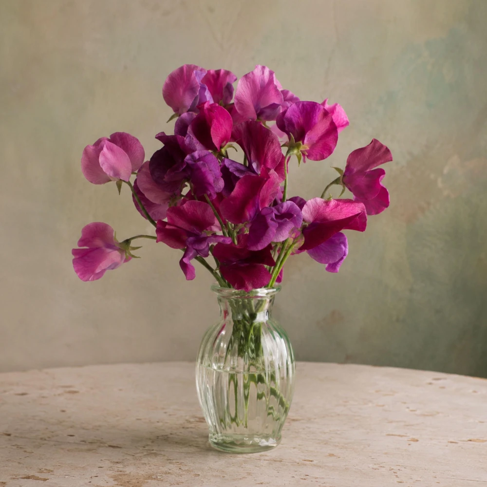 Sweet Pea Route 66 Seeds - Lathyrus Odoratus - Vibrant Fragrant Climbing Vine - 10 Seeds - Image 2