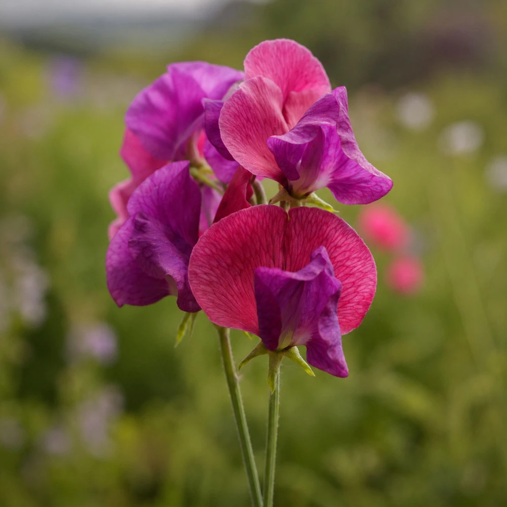 Sweet Pea Route 66 Seeds - Lathyrus Odoratus - Vibrant Fragrant Climbing Vine - 10 Seeds - Image 8