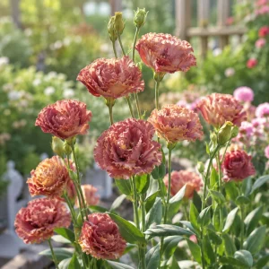 Terracotta Lisianthus Seeds - Eustoma grandiflorum - 20 Seeds - Double Rose-Like Blooms - Image 10