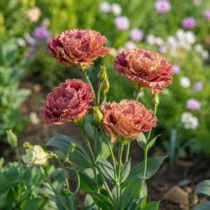 Terracotta Lisianthus Seeds - Eustoma grandiflorum - 20 Seeds - Double Rose-Like Blooms - Image 3