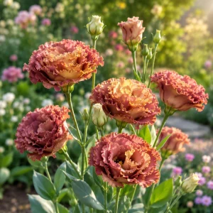 Terracotta Lisianthus Seeds - Eustoma grandiflorum - 20 Seeds - Double Rose-Like Blooms - Image 8