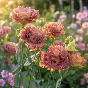 Terracotta Lisianthus Seeds - Eustoma grandiflorum - 20 Seeds - Double Rose-Like Blooms - Image 9