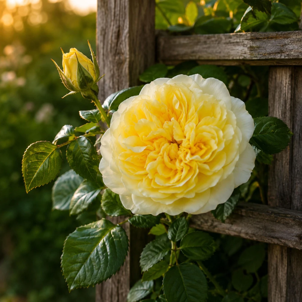 The Pilgrim Rose Seeds - Soft Yellow English Shrub & Climbing Rose - 30 Seeds - Image 11
