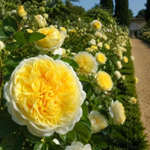 The Pilgrim Rose Seeds - Soft Yellow English Shrub & Climbing Rose - 30 Seeds - Image 7