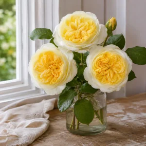 The Pilgrim Rose Seeds - Soft Yellow English Shrub & Climbing Rose - 30 Seeds - Image 9