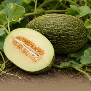 Valencia Early Melon Seeds - Heirloom Fruit Seeds - Sweet & Juicy - 20 Seeds - Image 3