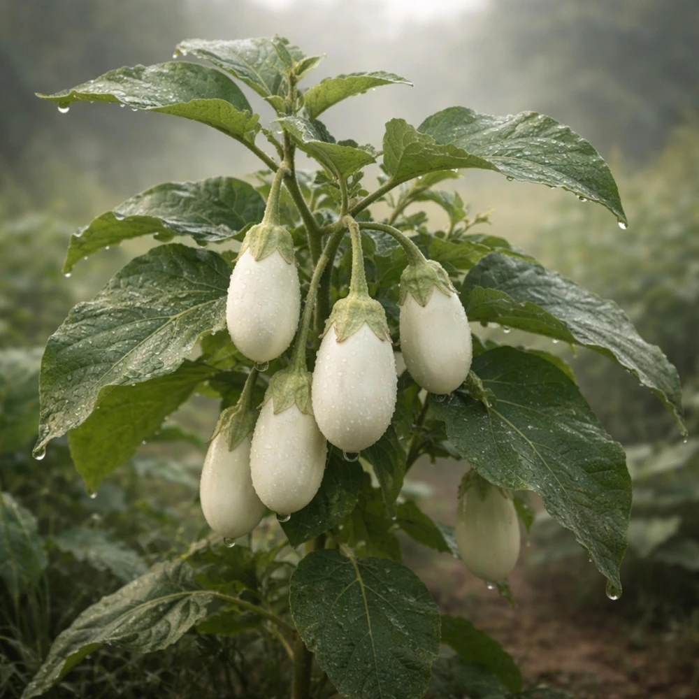 White Egg Eggplant Seeds - 20 Count Packet - Heirloom Vegetable for Warm Season Gardens - Image 10