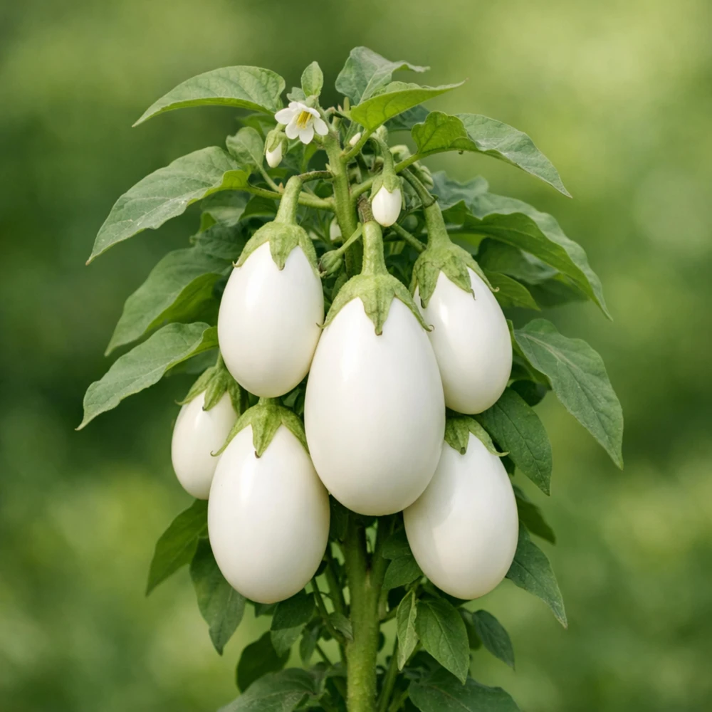 White Egg Eggplant Seeds - 20 Count Packet - Heirloom Vegetable for Warm Season Gardens - Image 11