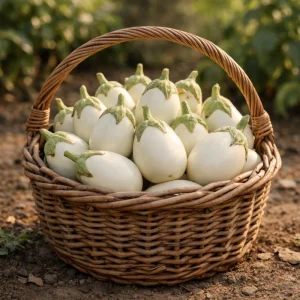 White Egg Eggplant Seeds - 20 Count Packet - Heirloom Vegetable for Warm Season Gardens - Image 13