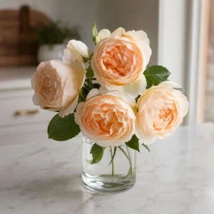 Wollerton Old Hall Rose Seeds - 30 Seeds - Fragrant English Shrub Rose - Apricot Cream Blooms - Outdoor - Image 12