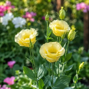 Yellow Eustoma Lisianthus Seeds - 20 Seeds - Golden Double Rose-Like Blooms - Cut Flower - Image 4