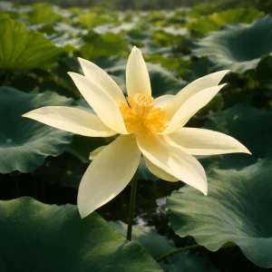 Yellow Lotus Seeds - Indian Lotus (Nelumbo nucifera) - Hardy Perennial Water Flower Seeds - 5+ Count - Image 2